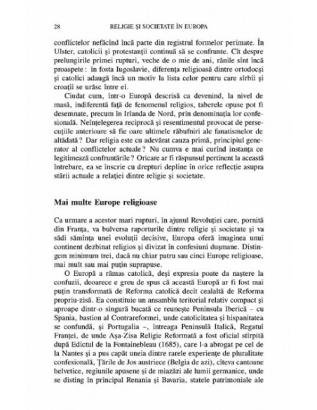 Religie şi societate în Europa