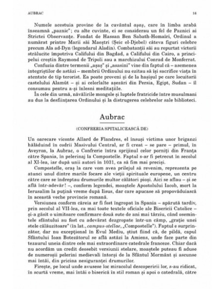 Dicționar inițiatic al ordinelor cavalerești