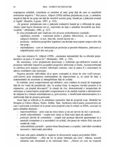 Imunodeficiența psihoafectivă și comportamentală în raport cu HIV/SIDA