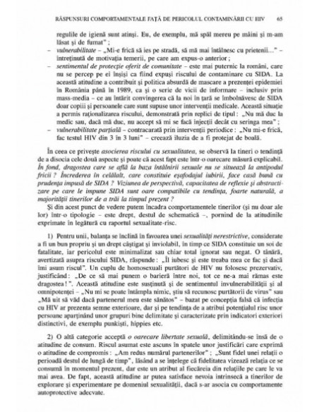 Imunodeficiența psihoafectivă și comportamentală în raport cu HIV/SIDA