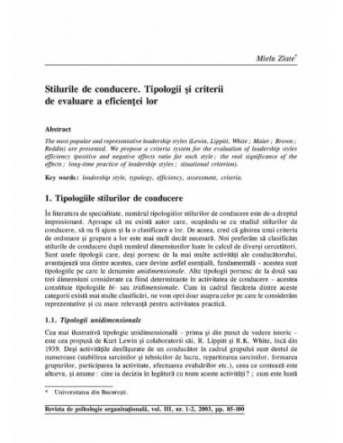 Revista de Psihologie... Revista de Psihologie...