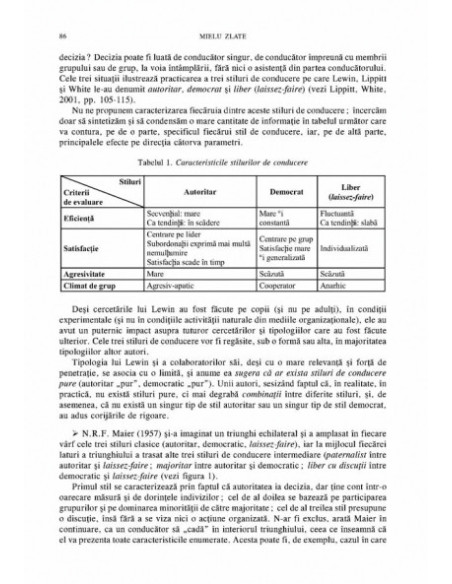 Revista de Psihologie Organizaţională. Vol. III, Nr. 1-2/2003