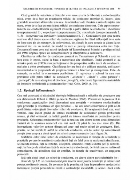Revista de Psihologie Organizaţională. Vol. III, Nr. 1-2/2003