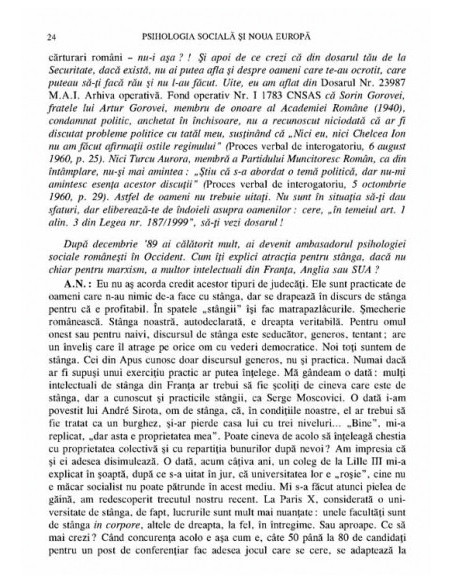 Psihologia socială şi Noua Europă. In honorem Adrian Neculau