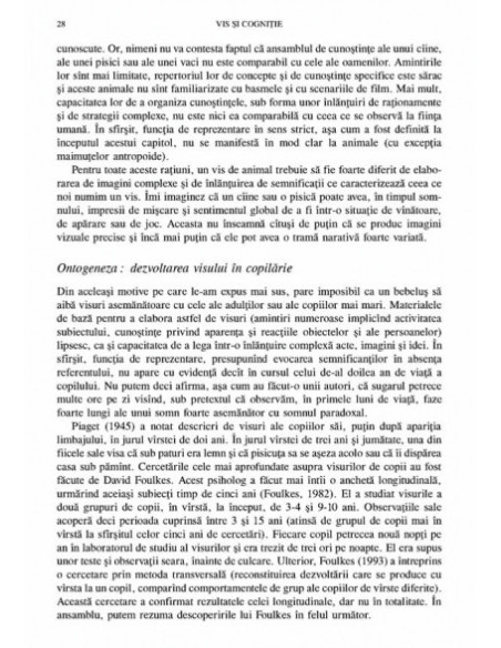 Vis și cogniție