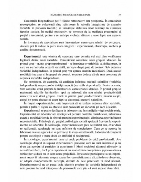 Sociologie generală. Concepte fundamentale și studii de caz