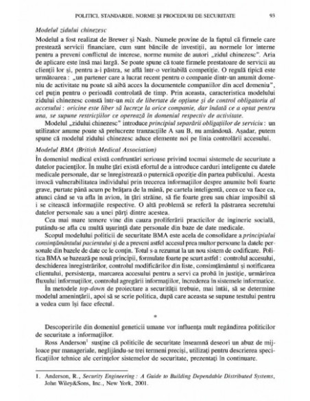 Protecția și securitatea informațiilor