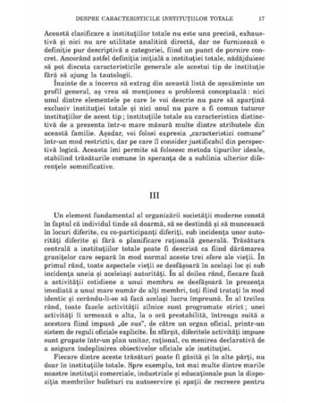 Aziluri. Eseuri despre situația socială a pacienților psihiatrici și a altor categorii de persoane instituționalizate
