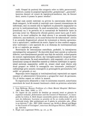 Aziluri. Eseuri despre situația...