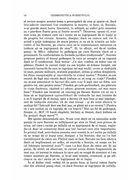 Hermeneutica subiectului. Cursuri la Collège de France (1981-1982)