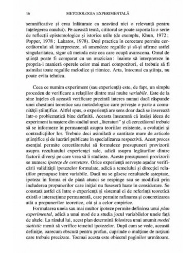 Metodele și statisticile... Metodele și statisticile...