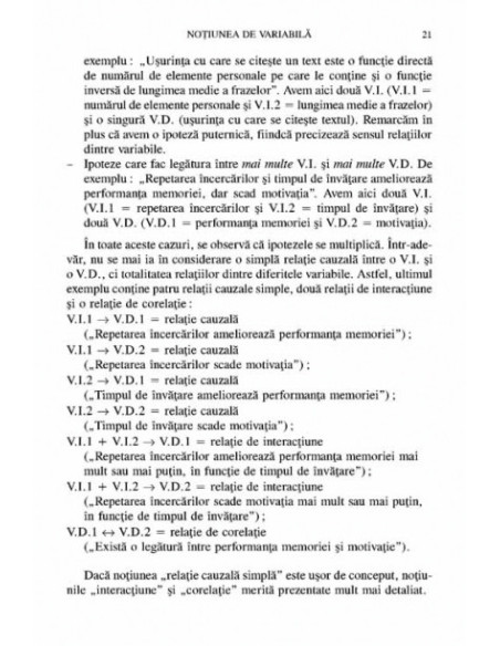 Metodele și statisticile experimentale în știintele umane