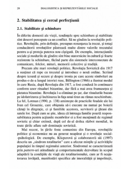 Dialogistica și reprezentările sociale
