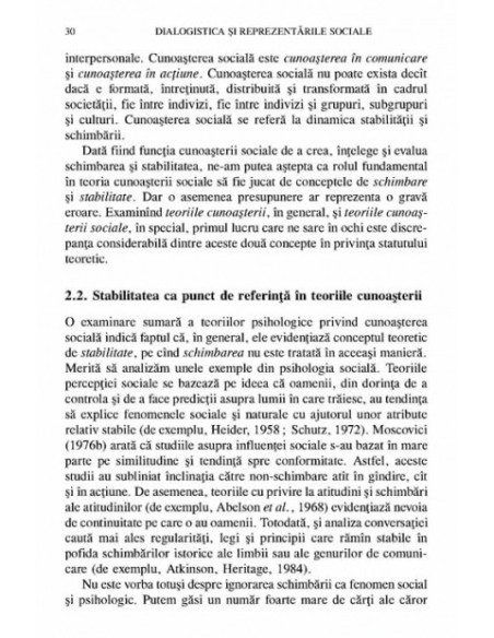 Dialogistica și reprezentările sociale
