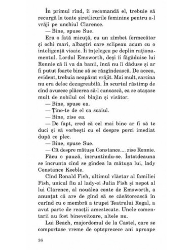 Nori grei deasupra Castelului Blandings