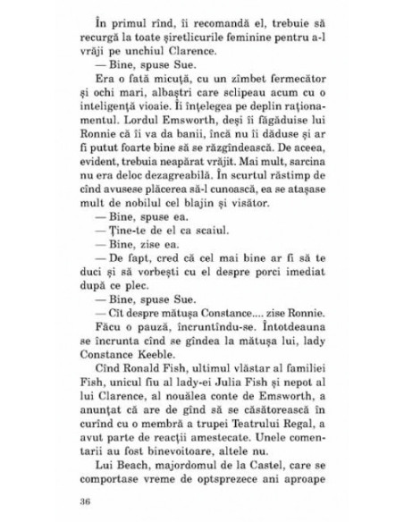 Nori grei deasupra Castelului Blandings