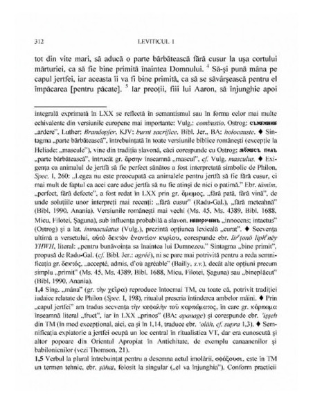 Septuaginta 1. Geneza • Exodul • Leviticul • Numerii • Deuteronomul