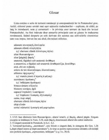 Septuaginta 1. Geneza • Exodul •... Septuaginta 1. Geneza • Exodul •...
