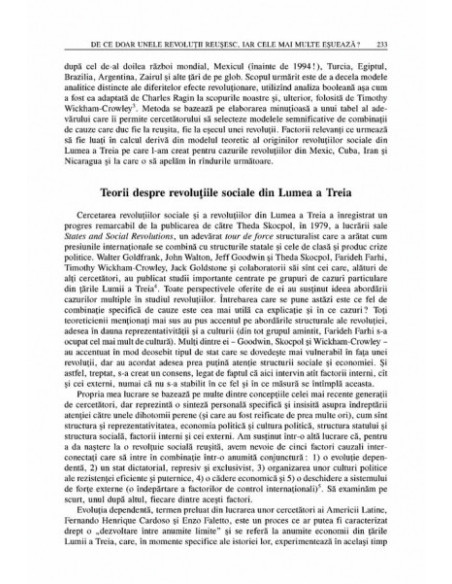 Teoretizarea revoluțiilor