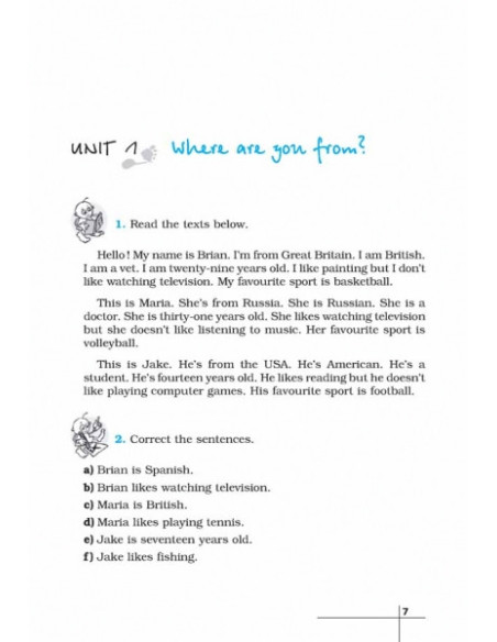 First Steps in English
