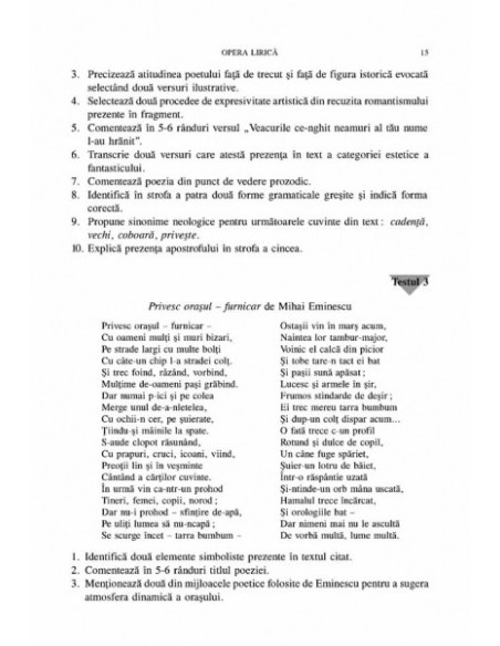 Evaluarea la limba şi literatura română