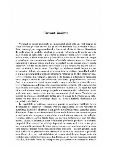 Perfecțiuni care absorb. Cabala și interpretare