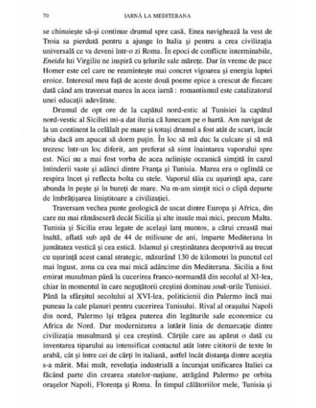 Iarna la Mediterana. Tunisia, Sicilia, Dalmația și Grecia