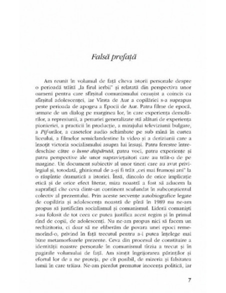 O lume dispărută. Patru istorii personale urmate de un dialog cu H.-R. Patapievici