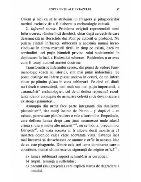 Experienţe ale extazului