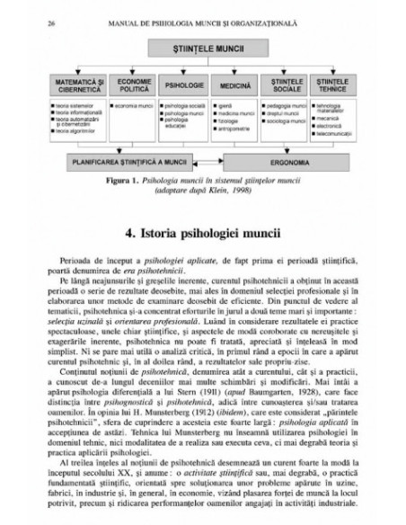 Manual de psihologia muncii și organizațională