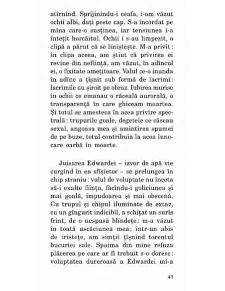 Madame Edwarda • Mortul • Istoria ochiului