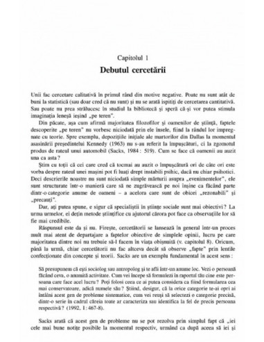 Interpretarea datelor calitative....