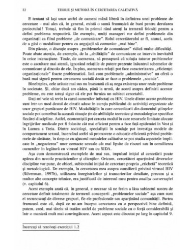 Interpretarea datelor calitative....