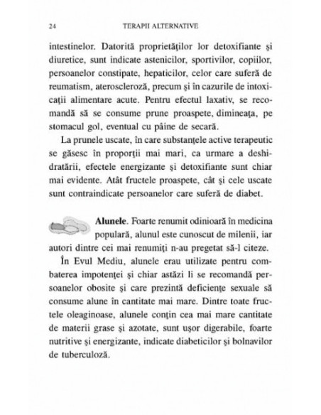 Dietoterapia, aloeterapia, gemoterapia. Terapii alternative