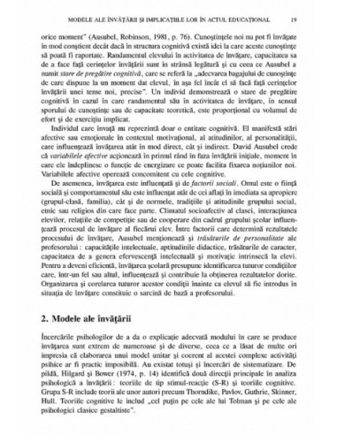 Psihologia educaţiei Psihologia educaţiei