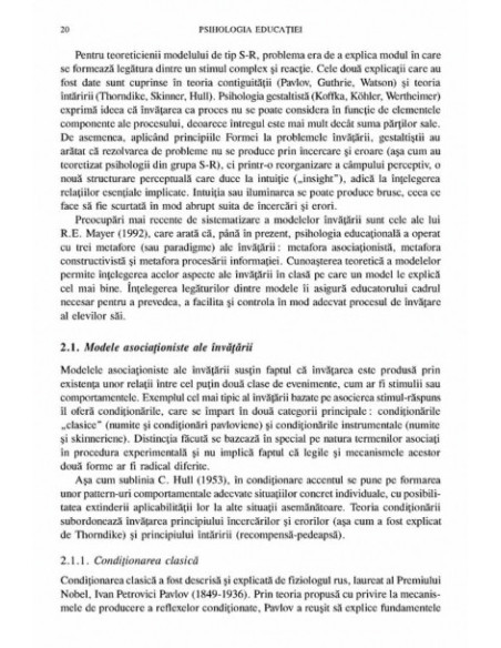 Psihologia educaţiei