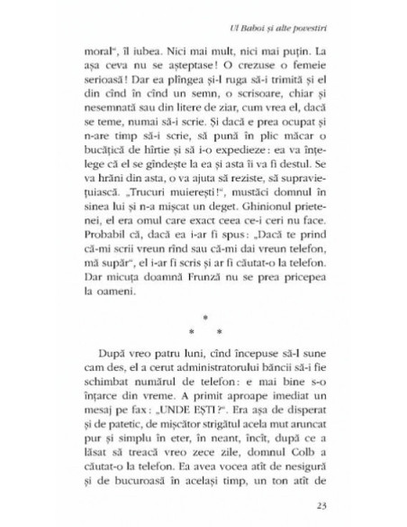 Ul Baboi și alte povestiri