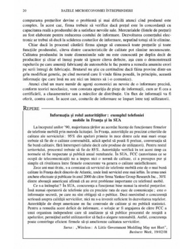Bazele microeconomiei întreprinderii Bazele microeconomiei întreprinderii