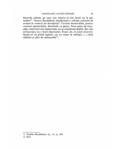 Dandysmul. O istorie Dandysmul. O istorie