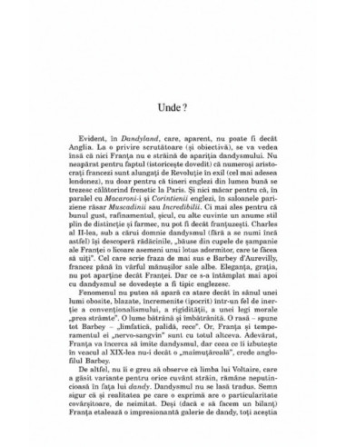 Dandysmul. O istorie Dandysmul. O istorie