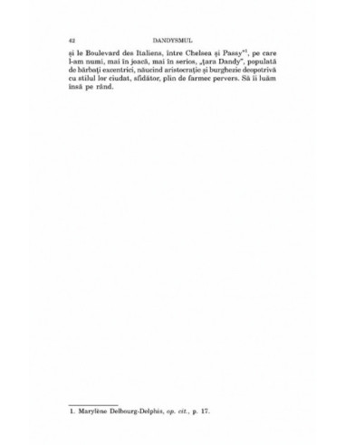 Dandysmul. O istorie Dandysmul. O istorie