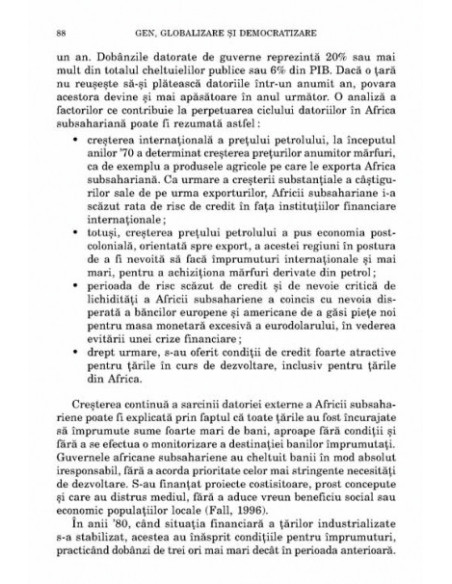 Gen, globalizare și democratizare