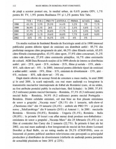 Mass media și democrația în țările... Mass media și democrația în țările...