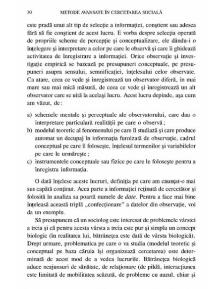 Metode avansate în cercetarea socială. Analiza multivariată de interdependență