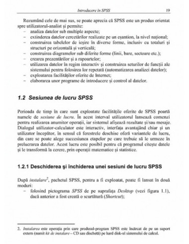 Analiză statistică cu SPSS sub Windows