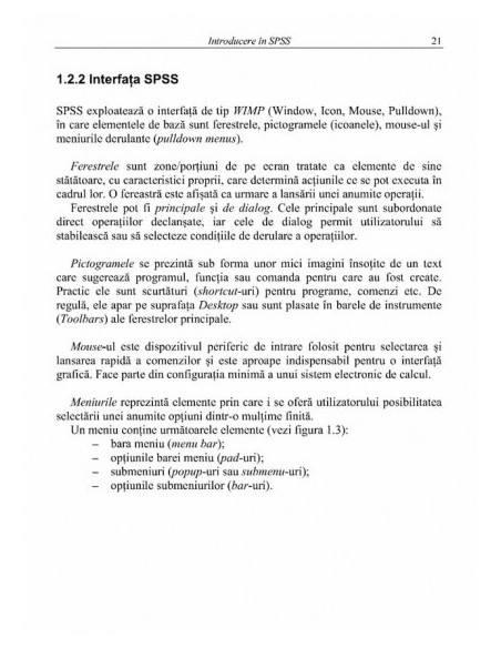 Analiză statistică cu SPSS sub Windows