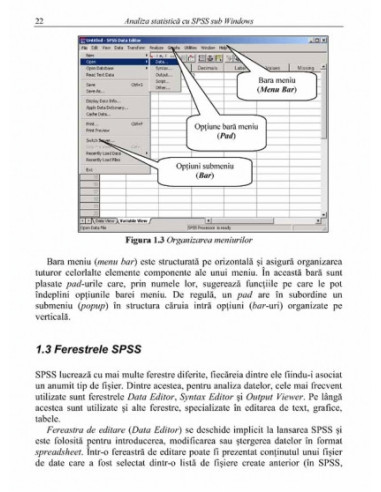 Analiză statistică cu SPSS sub Windows