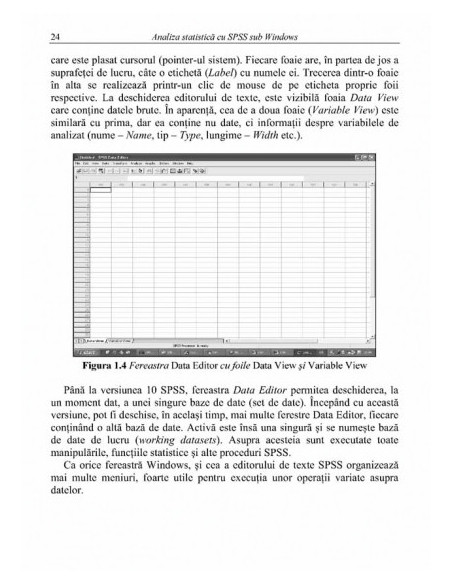 Analiză statistică cu SPSS sub Windows