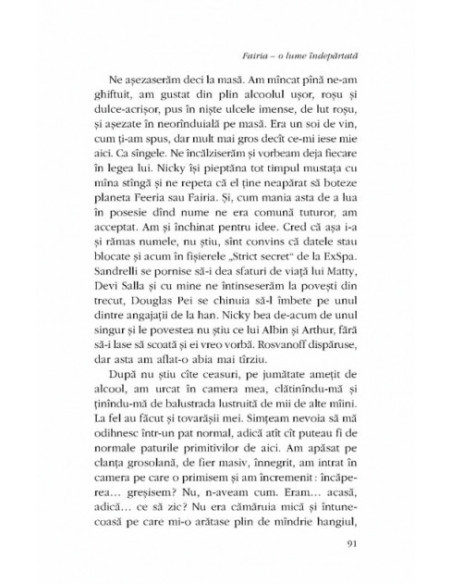 Fairia – o lume îndepărtată