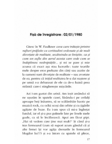 Fişă de înregistrare Fişă de înregistrare